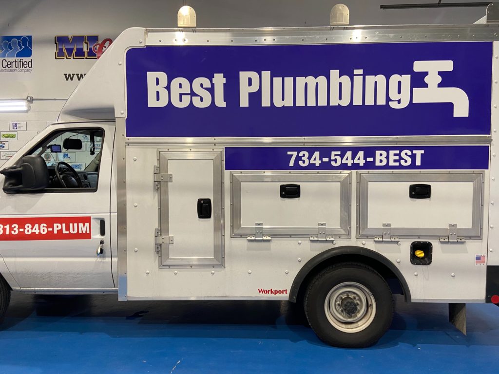 Best Plumbing Vehicle Graphic MI Custom Signs Taylor MI
