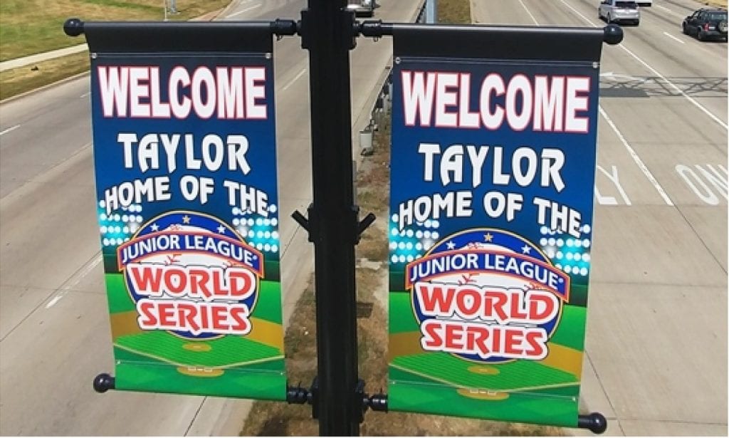 City Of Taylor Avenue Pole Banners
