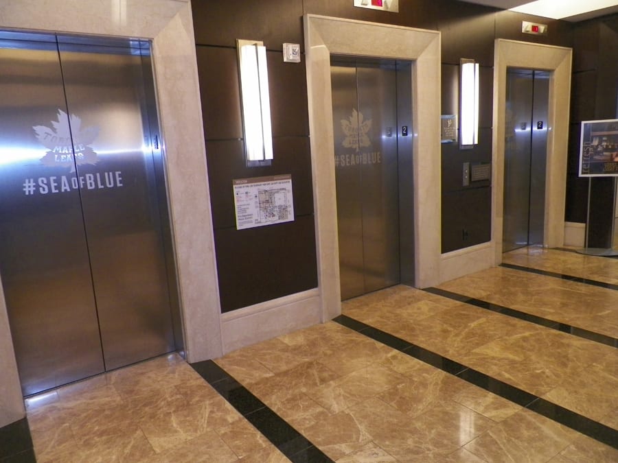 Elevators Westin Book Cadillac Hotel Graphics MI Custom Signs Taylor Michigan