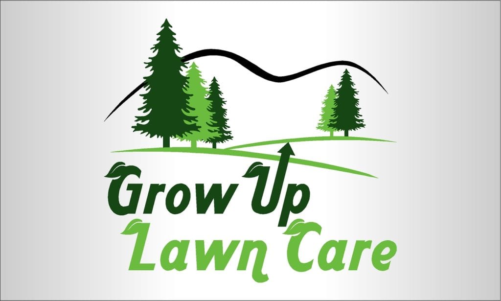 Grow Up Lawn Care Logo