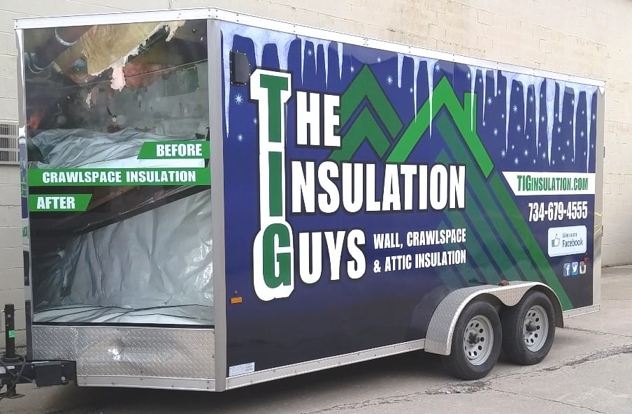 Insulation Guys Trailer MI Custom Signs Taylor MI