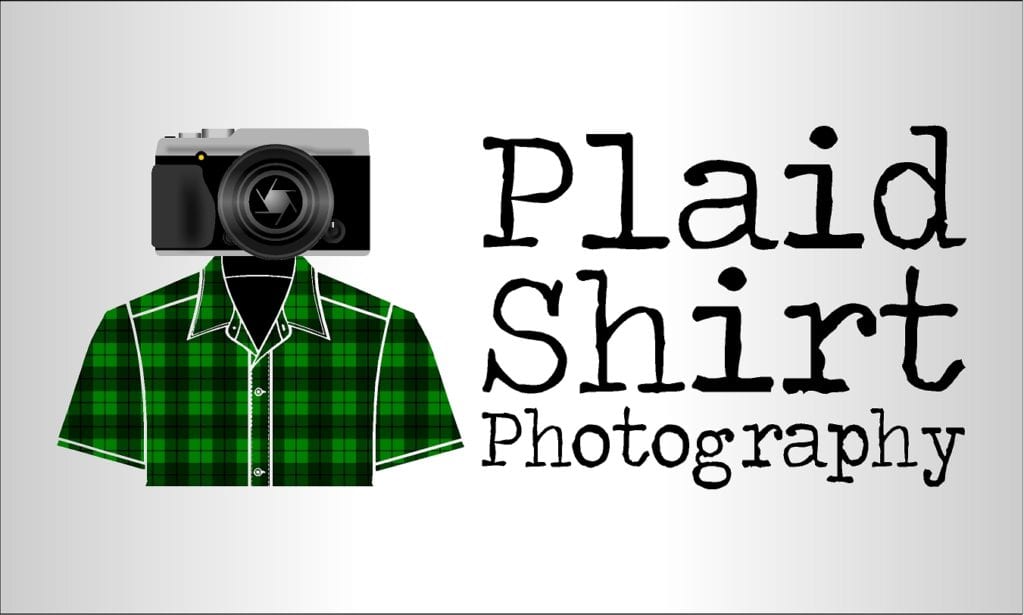 Plaid Shirt Photography Logo