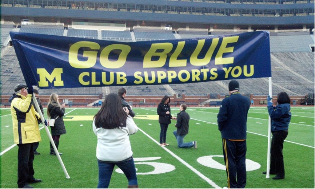 Proposal Banner Go Blue Side