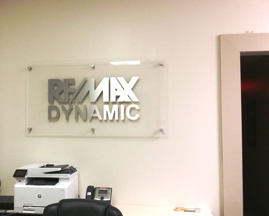 ReMax Dynamic 3 Dimensional Acrylic Panel MI Custom Signs Taylor MI
