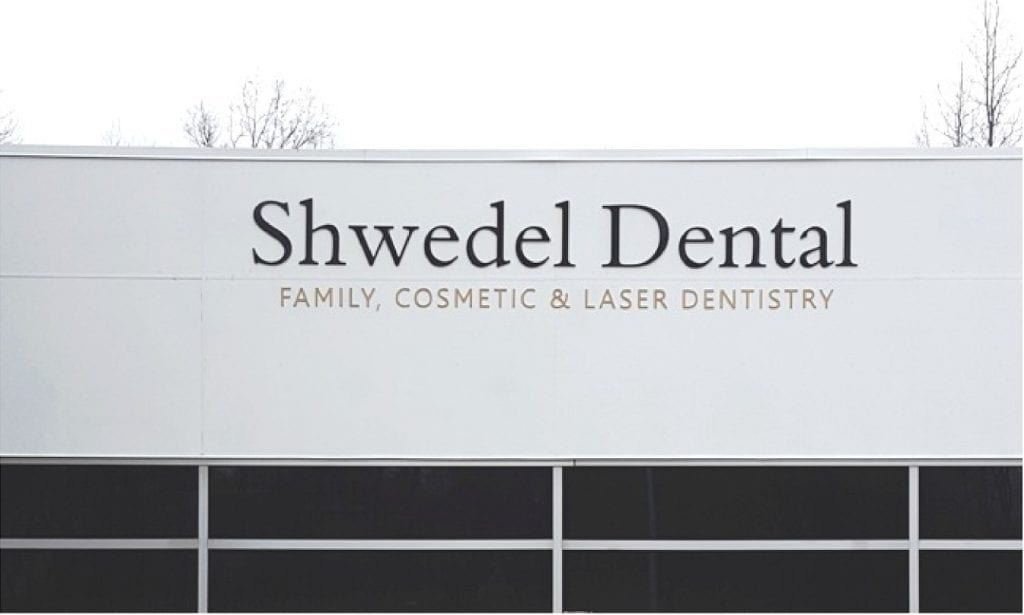 Shwedel Dental 3D Lettering