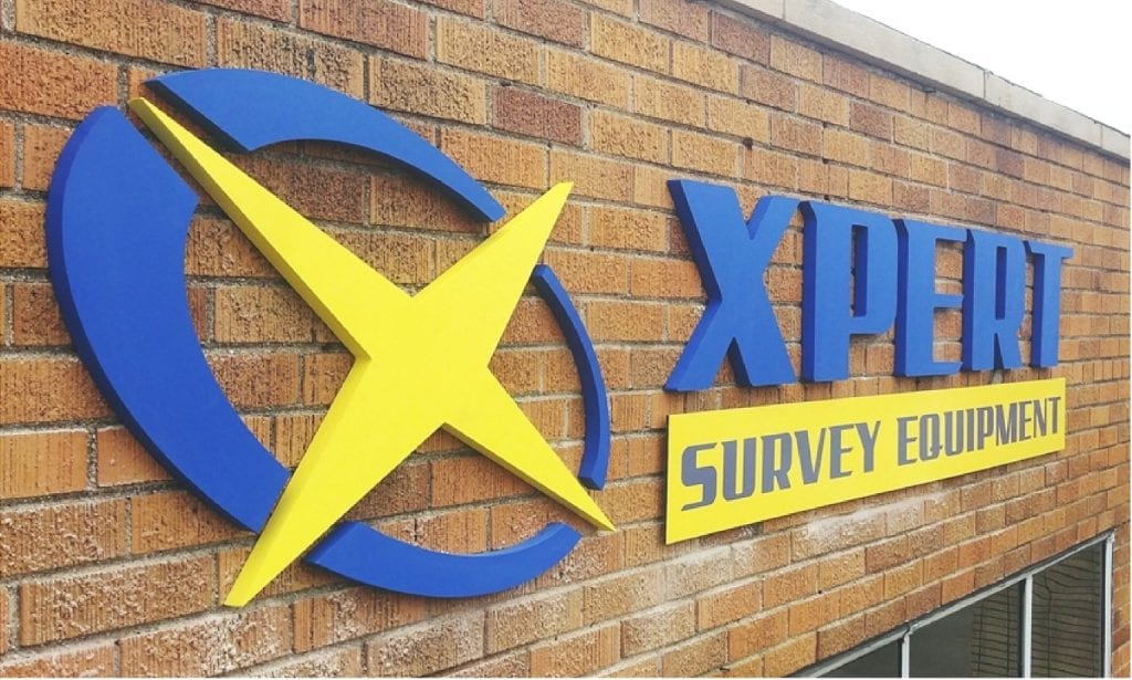 XPert Survey Equipment 3D Letters