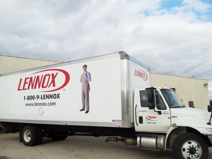 Lennox Truck Graphics MI Custom Signs Taylor Mi